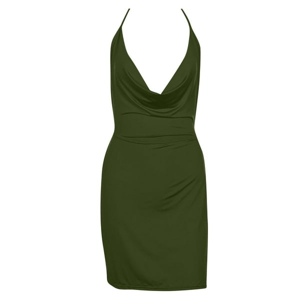 Vestido Corto de Manga Larga para las Mujeres Vestido de Cuello en V de Estilo Impreso, Poliéster Toda la Temporada