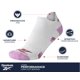 thumbnail image 3 of Calcetines Reebok para mujer, corte bajo, 12 pares, acolchados, invisibles, 3 of 7