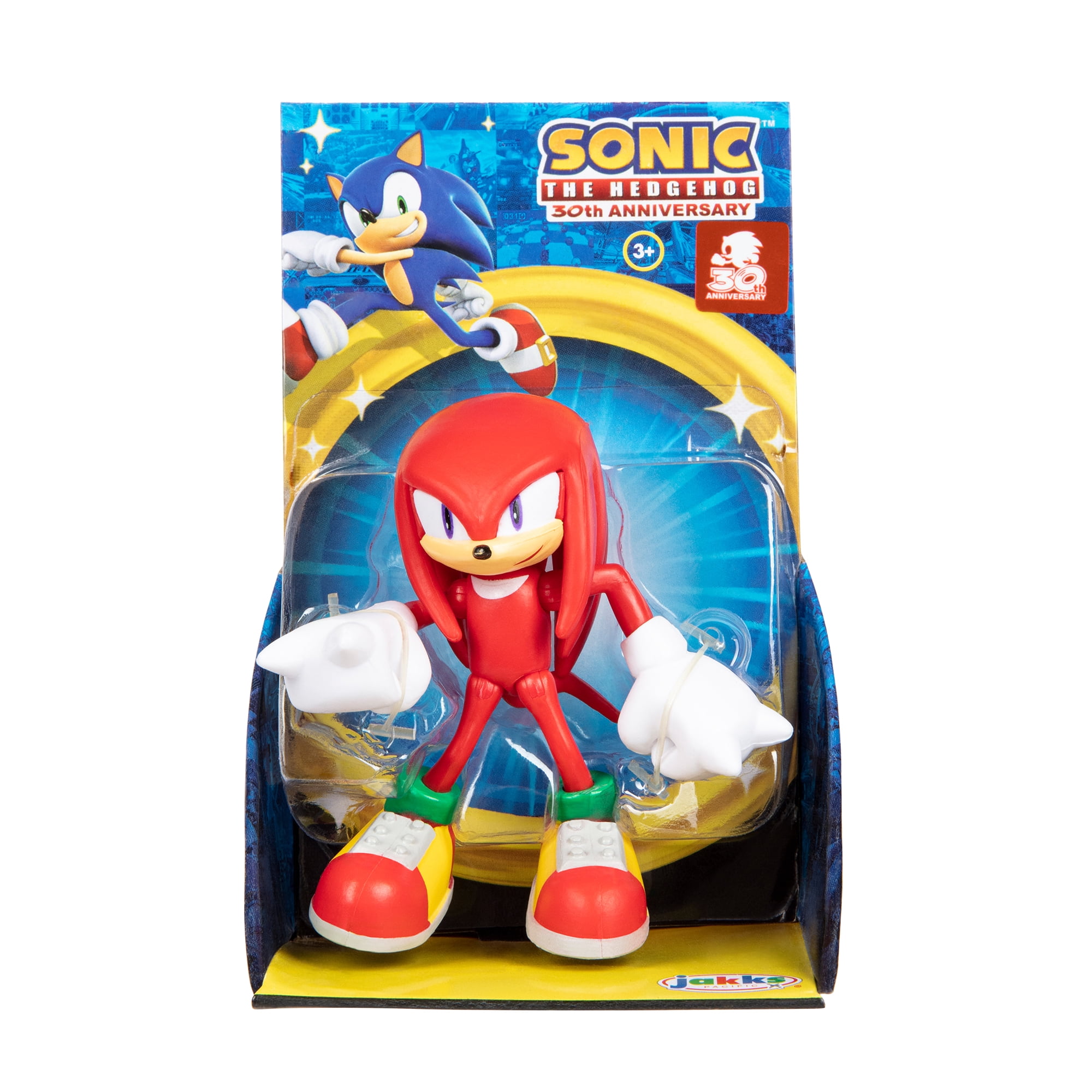 Sonic The Hedgehog Collectible Action Figure, Plastic Multicolor, 0.38 lb