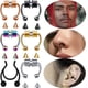 thumbnail image 2 of Piercing de nariz falsa, anillo de acero inoxidable, tabique magnético, manguito de nariz no perforante, Unisex, gótico, Harajuku, joyería para el cuerpo, Clip para la oreja Tan Jianjun unisex, 2 of 2
