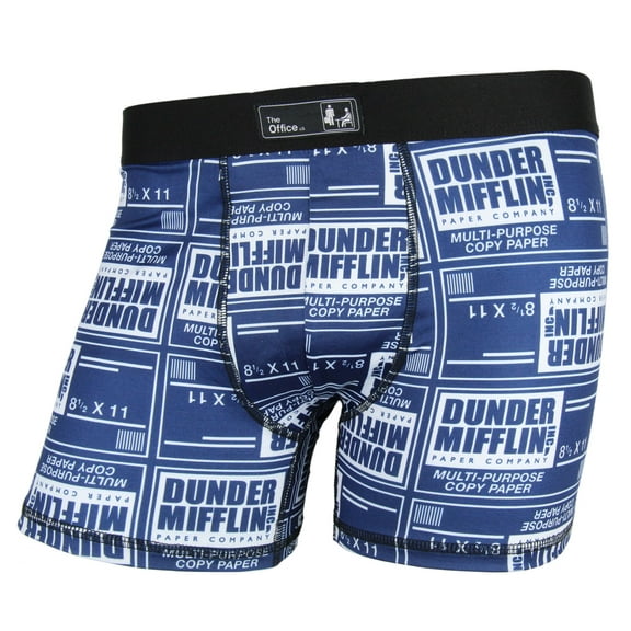 The Office Men's Dunder Mifflin Paper Inc. Company Boxer Briefs Underwear