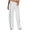White, variant on Jamicy Wide Leg Sweatpants Women Tear Away Joggers Pants 2 Side Zippers Snap Off Full Open Down Sweatpants Leg Post Surgery Pant with Pockets