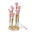 thumbnail image 4 of Lámpara de mesa con luz nocturna de flores, decoración del hogar, accesorio de iluminación con ajustable, luz de mesita de noche para bodas,, 4 of 8