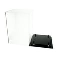 thumbnail image 3 of Versatile Deluxe Acrylic Display Case - Medium Rectangle Box with Black Risers and Mirror 8" x 8" x 12" (A060-BR), 3 of 4
