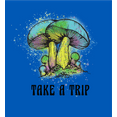 thumbnail image 2 of Natural World Mushrooms Take A Trip Crew Neck Short Sleeve Adult T-shirt
-XL-Orange, 2 of 3