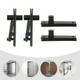 thumbnail image 4 of 2 Set Pivot Hinge Heavy Duty, Hidden Door Hinges, Hidden Door Hinges Secret Door Hinges, Invisidoor Hinge Kits, 4 of 22