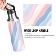 thumbnail image 4 of Yayeee 20oz Insulated Water Bottle Double Wall Stainless Steel with Flip Straw Lid, Abstract Blue, 4 of 7