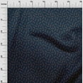 thumbnail image 3 of oneOone Cotton Poplin Twill Dark Blue Fabric Floral Dress Material Fabric Print Fabric By The Yard 56 Inch Wide, 3 of 4