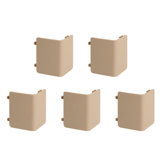Tapa Enchufe OBD Embellecedora Panel Patada LHD para Serie 3 E90 E91 (Beige)