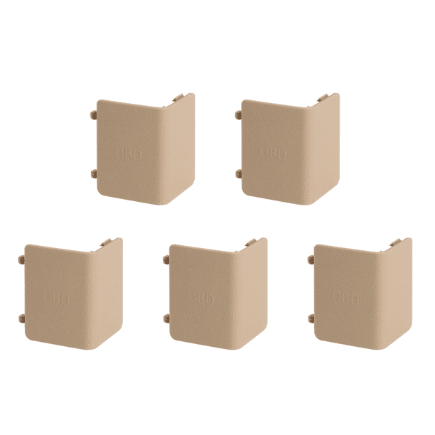 Tapa Enchufe OBD Embellecedora Panel Patada LHD para Serie 3 E90 E91 (Beige)