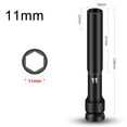 thumbnail image 1 of 1/2 Drive Socket Impact Wrench Hex Socket Head Adapter Spanner Converter, 1 of 8
