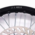 thumbnail image 4 of Applies to 1.40-14 Inch Front Aluminum Alloy Wheel Rim with 190MM Brake Disc Plate Rotor 32 Spoke Dirt Pit Bike Off-Road Motorcycle, 4 of 5