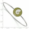 thumbnail image 2 of Logoart Sterling Silver Kappa Delta Enameled Slip-on Bangle, 2 of 2