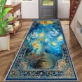 thumbnail image 2 of 2x6 FT Kitchen Runner Rugs Non Skid Washable, Faux Wool Rug Runners for Hallways Bathroom Carpet Runner, Soft Indoor Modern Floor Rug for Entryway Laundry Room, 2 of 11
