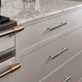thumbnail image 4 of Goo-Ki 5"(128 mm) Hole Centers Luxurious & Sturdy Zinc Alloy Cabinet Handls,Satin Nickel Cabinet Pulls for Kitchen,Drawer,Cupboard & Wardrobe, 6 Pack, 4 of 7
