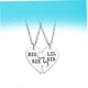 thumbnail image 5 of CRILSTYLEO 2Ud Collar Para Mujer Con Forever En Para Mejores Amigas, 5 of 8