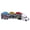 White, variant on NFTIGB 1:48 Carrier Truck Toy Model Alloy Detachable Six Car Kids Transport Vehicles Simulation Model for 3 Years Old + (Black) - 14.96 inches / 38.00 cm