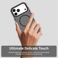 thumbnail image 7 of Allytechgroup for Apple iPhone 15 Pro Max Protective Case, [Compatible with Magsafe] Magnetic Back Cover PC+TPU Anti-Scratch Shock-Absorbent Anti-Fingerprint Matte Lightweight Non-Slip, Black, 7 of 7