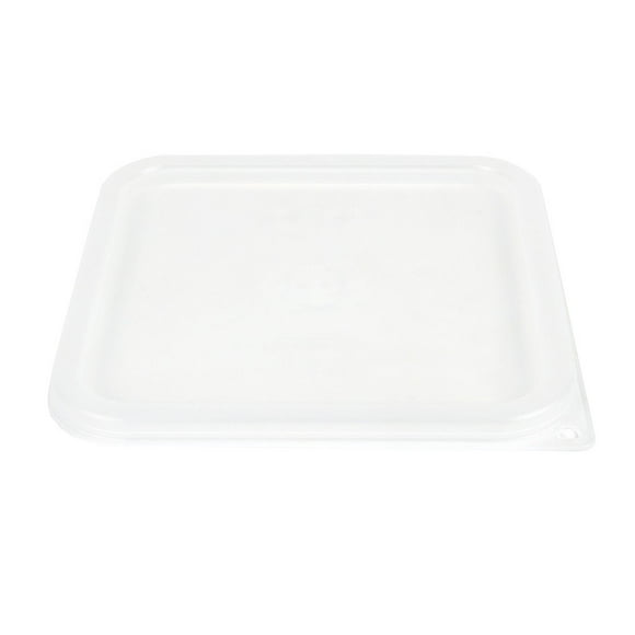 Cambro SFC6SCPP190 CamSquare® Cover, for 6 & 8 qt Clear Containers, Translucent- Case of 6