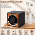 thumbnail image 4 of Electric Single Watch Winder Storage Box Automatic Vertical Mechanical Mute Foam, 4 of 5