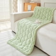 thumbnail image 7 of TOPCHANCES Fuzzy Couch Covers for Pets, Thickened Sofa Covers Furniture Protector Mat, Pet Bed Mat Couch Cover (Light Green, 90*210cm), 7 of 7
