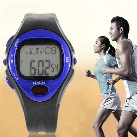 Pulse Heart Rate Monitor Calories Counter Fitness Watch Time Stop Watch Alarm | Walmart Canada
