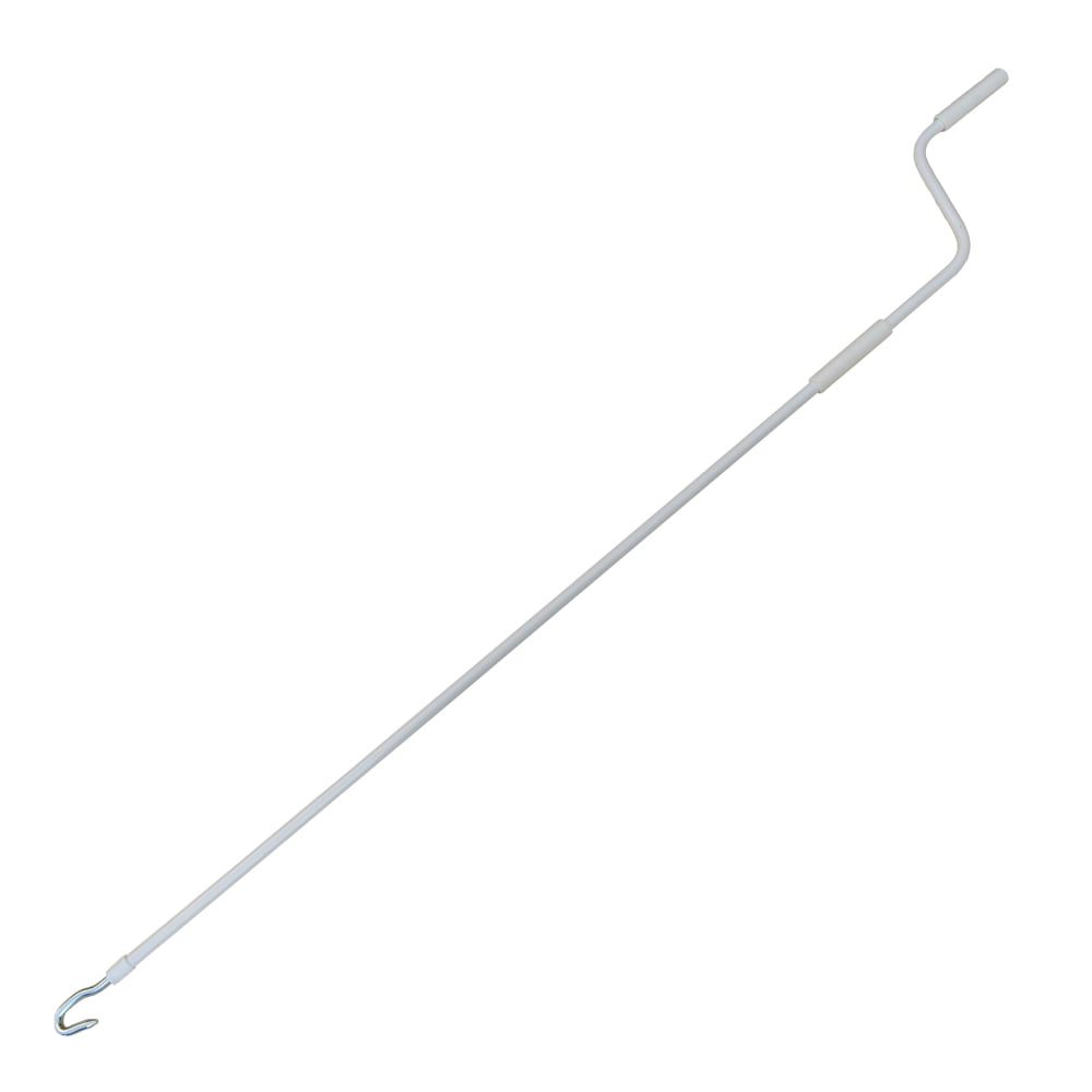 ALEKO White Hook Style Steel Hand Crank for Retractable Awnings