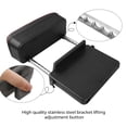 thumbnail image 3 of Extensor de Caja de la Consola Central de Reproductor de Automóvil Protector, Almohadilla de Descanso del Codo de Altura de Altura Ajustable para la Mayoría de los Accesorios, 3 of 7