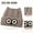 Khaki, variant on Women's Owl Ear Knit Beanie Hat Cute Animal Face Winter Warm Knitted Cap Fuzzy Lined Ski Hat for Fall Winter
