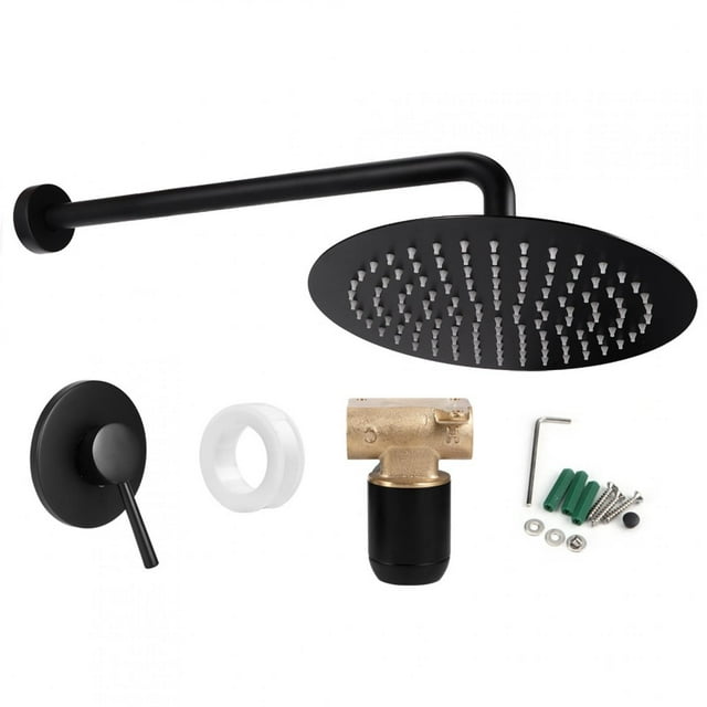 G1/2 Po 25cm Fonction Unique Installation Dissimulée Pulvérisateur de Douche Outil de Douche de Salle de Bain