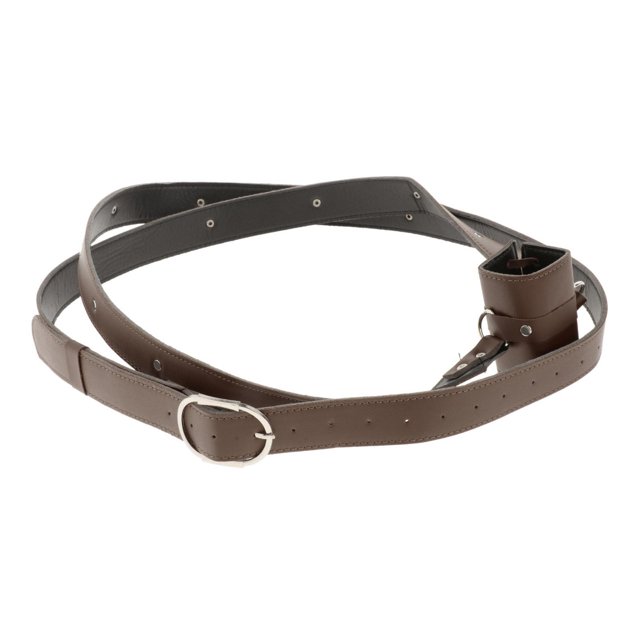 Disfraz medieval de encaje con soporte cinturón Marron Sunnimix Cinturón de vaina de estoque