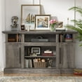LGHM Farmhouse TV Stand for TVs up to 65", Modern Tall TV