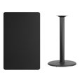thumbnail image 2 of Bowery Hill 30" x 48" Table de Bar en Noir, 2 of 2