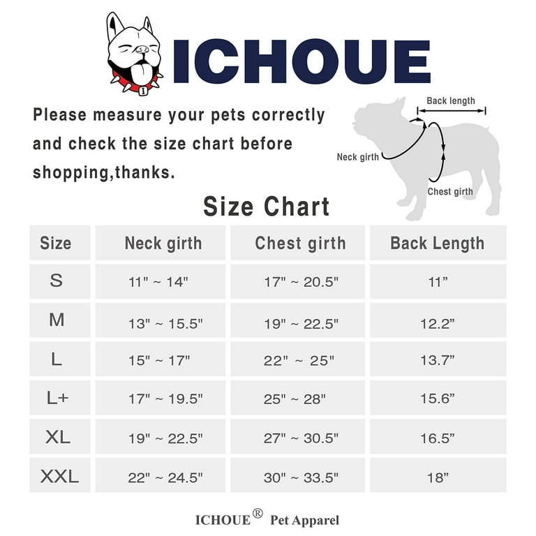 iChoue Pet Clothes Dog Hoodie Hooded Full-Zip Sweatshirt French