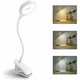 thumbnail image 1 of Lámpara de lectura regulable con pinza, lámpara de lectura que cuida la vista para cama, escritorio, cabecero, múltiples modos de iluminación, cuello de cisne flexible de 360°, alimentación por USB,, 1 of 5