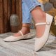 thumbnail image 4 of Zapatos Casuales para Mujeres de Moda Primavera Y Verano Versátil Tamaño Grande un Botón Punteado Dedo Del Pie Tacón Bajo Zapatos de Verano Casuales Elegantes para Mujeres, 4 of 7
