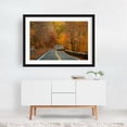thumbnail image 2 of Autumn Color on Storm King Highway 01 - Cornwall-on-Hudson New York Photography Black Framed Wall Art Print 20 x 30 inches, 2 of 4