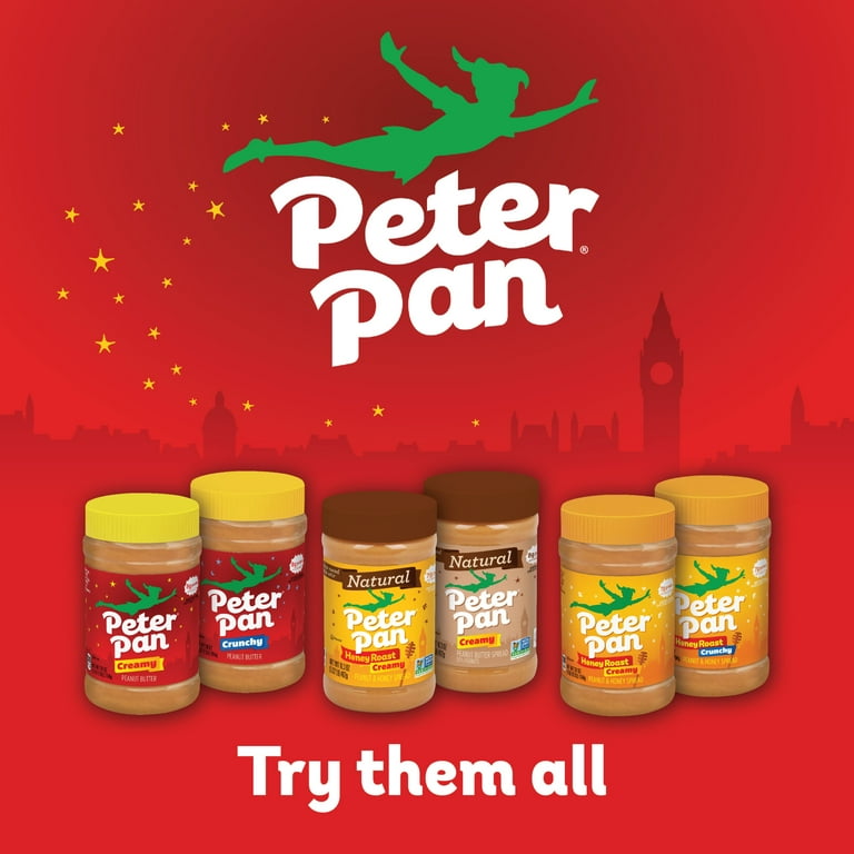 Peter Pan Original Creamy Peanut Butter Spread Smooth Gluten Free 28 oz Jar