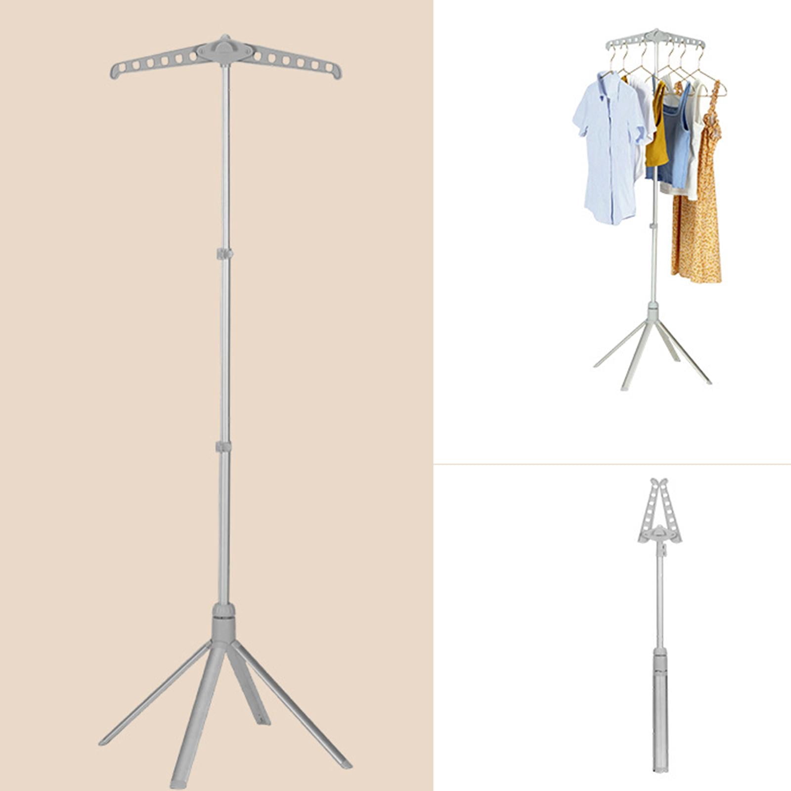 Fiocias Garment Steamer Stand for Clothes Clothes Drying Rack for Suit Hotels Indoor Grey
