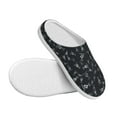 thumbnail image 3 of Kdxio Wireless Antenna Icon Women's Men's Slippers Plush Slip-On House Slipper for Winter Indoor Soft Cushion Non-slip Fluffy Slides Slippers-39/40, 3 of 7