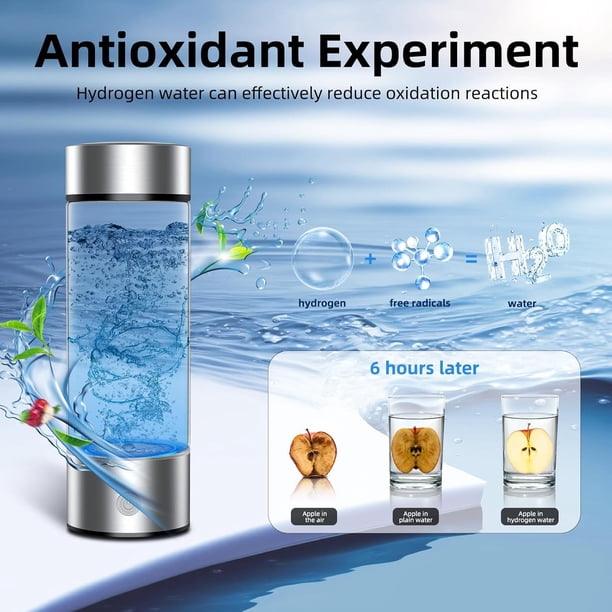 Alive Blue Hydrogen Water Bottle,Hydrogen Water Bottle Generator