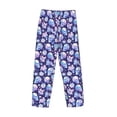 thumbnail image 3 of Haiem flower Skull starry sky Men's Pajama Pants Ultra Lightweight Pjs Bottoms Sleepwear Bottom Pants With Pocket Drawstring-X-Large, 3 of 7