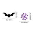 thumbnail image 3 of SLYNSHome Halloween Party Supplies Garland Hanging Spider Bat Banner for Fireplace Home Halloween Party Decorations, 3 of 6
