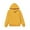 Yellow, variant on fatyb Hoodies for Boys Girls Casual Long Sleeve Pullover Unisex Kids Hooded Sweatshirts with Pockets