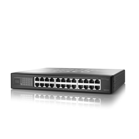 Switch Cisco SR224 Ethernet 10/100 de 24 puertos - Chasis de 33 cm