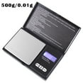 thumbnail image 1 of CAROOTU Weigh Gram Scale Digital Pocket Scale Digital Grams Scale Food Scale Jewelry Scale Black Kitchen Scale, 1 of 6