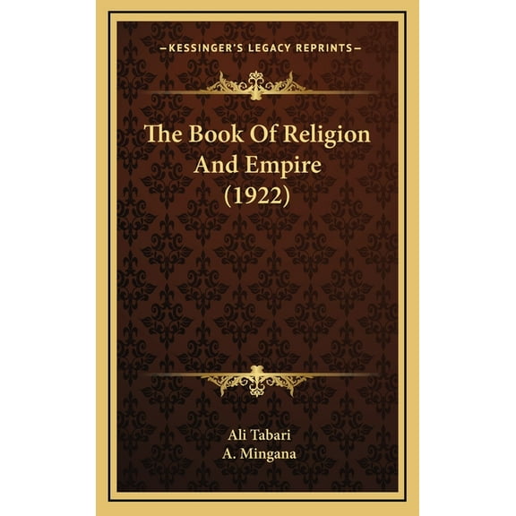 The Book Of Religion And Empire (1922) (Hardcover)