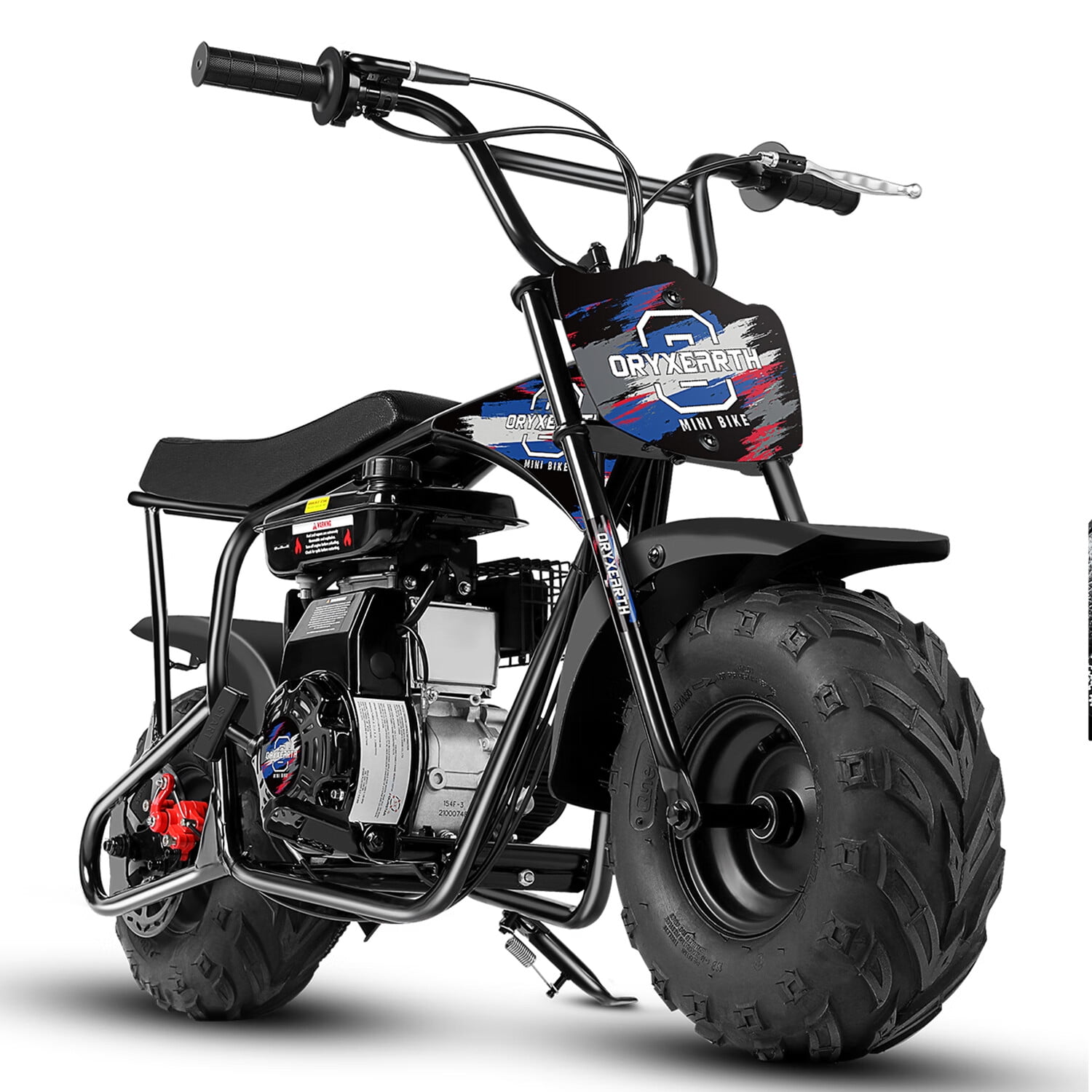 Monster Moto Classic Gas Powered Mini Bike Black With Pink And Red Decals Walmart