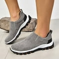 thumbnail image 2 of Pandaie Men's Slip on Loafer Walking Shoes Faux Suede Comfortable Lightweight Outdoor Hiking Sneakers Non Slip Casual Fashionable Work Shoe Size 7‑12, 2 of 6