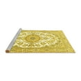 thumbnail image 2 of Ahgly Company Machine Washable Indoor Rectangle Persian Yellow Traditional Area Rugs, 8' x 12', 2 of 4